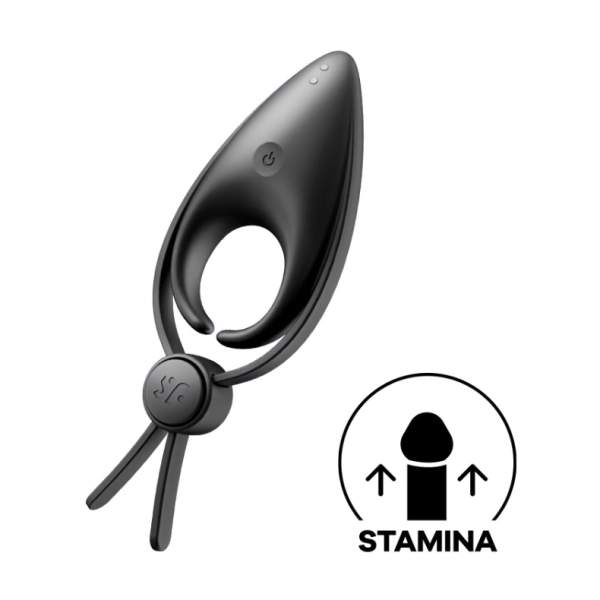 Krúžok na penis SATISFYER SNIPER čierny
