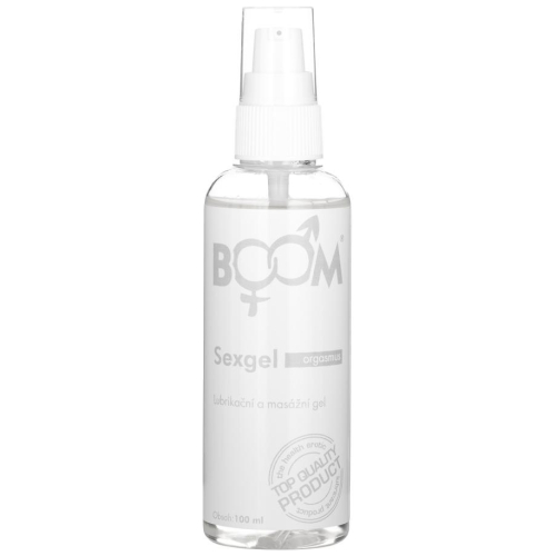 BOOM SexGel lubrikačný gél 100 ml - ORGASMUS