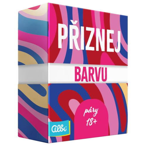 Albi Priznaj farbu- páry 18+ kartová hra
