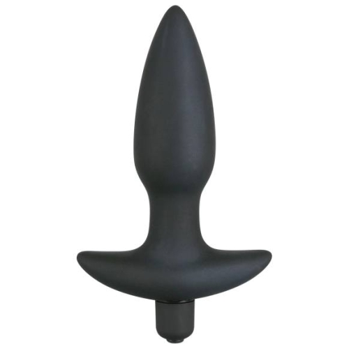 Black Velvets - análny vibrátor plug - stredný