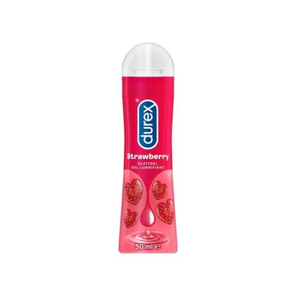 Durex - lubrikant s príchuťou jahody - 50 ml