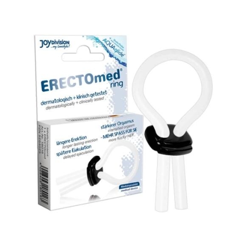 ERECTOmed - nastaviteľný erekčný krúžok na penis - silikón
