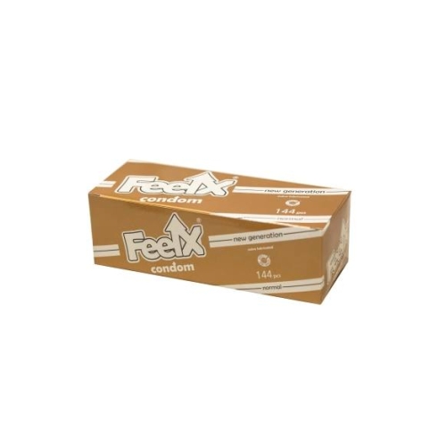 FeelX - kondómy - normálne - 144 ks