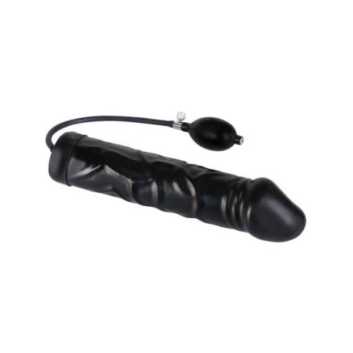 You2Toys - nafukovací análny expandér - latex čierny veľký