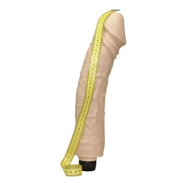 You2Toys - realistický vibrátor pre ženy - extra veľký - telová farba