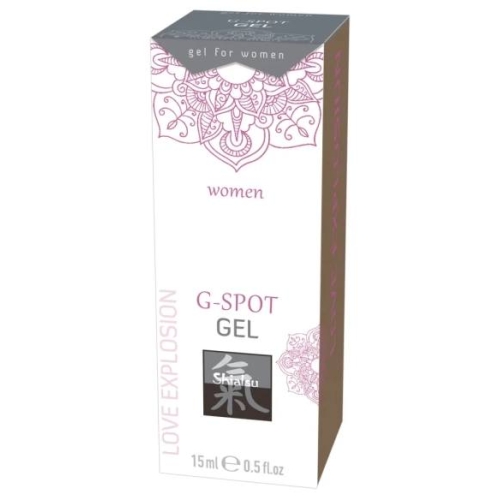 HOT Shiatsu - gél na stimuláciu bodu G - intímny gél - 15ml