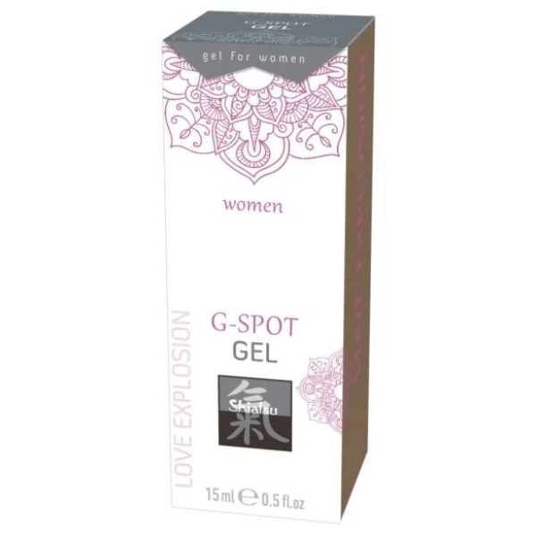 HOT Shiatsu - gél na stimuláciu bodu G - intímny gél - 15ml
