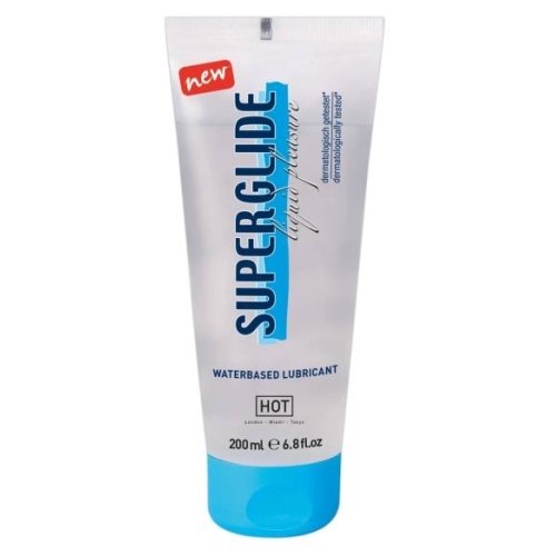 HOT Superglide - lubrikant na vodnej báze - 200ml