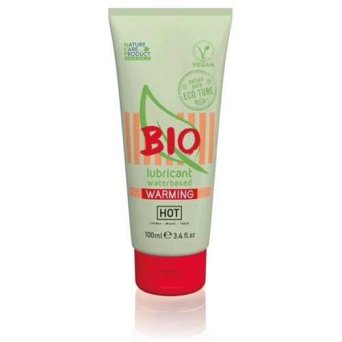 HOT BIO - vegán hrejivý lubrikačný gél - 100 ml