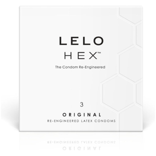 Lelo HEX Original  kondómy 3 ks