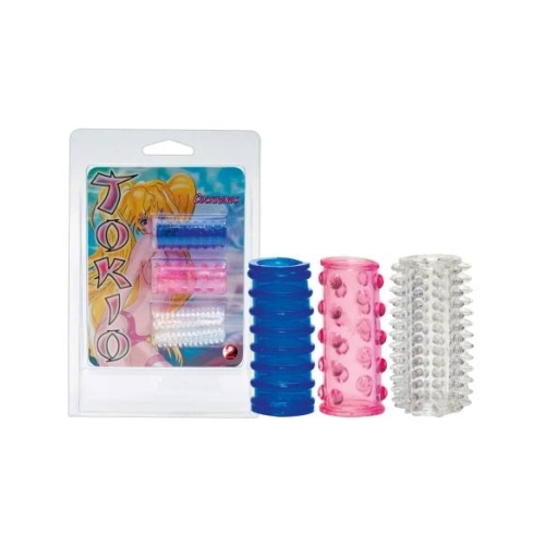 You2Toys - sada japonských návlekov na penis (3 ks)