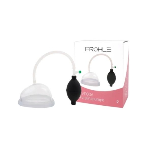 Fröhle - vaginálna pumpa - medicínska - priehľadná