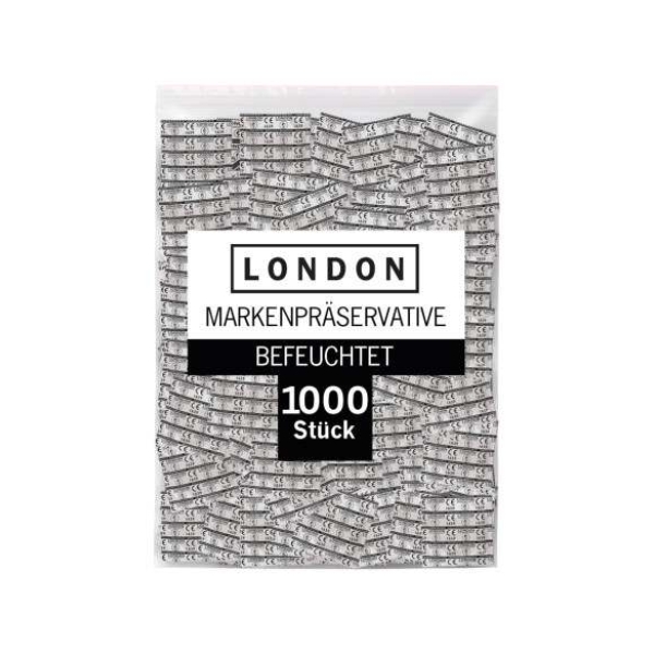 London - tenké kondómy - 1000 kusov