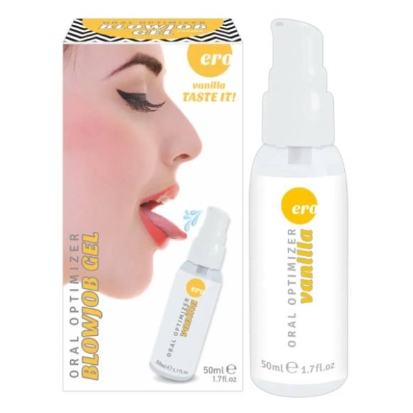 Blowjob Gel - orálny lubrikačný gél - vanilka - 50 ml