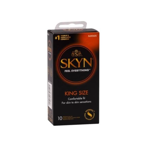 Manix SKYN - XXL kondóm bez latexu - 10 ks