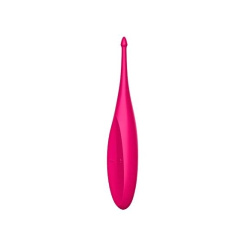 Satisfyer Twirling Fun - nabíjateľný vodotesný vibrátor na klitoris - ružový