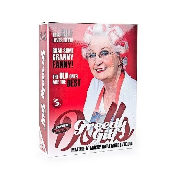 Greedy Gilf - realistická nafukovacia panna - životná veľkosť