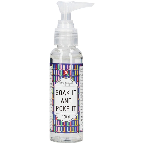 S-Line Soak It And Poke It - Extra Thick Lubricant - 3 fl oz / 100 ml