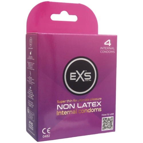 EXS Non-Latex Internal Dámský kondom 4 ks