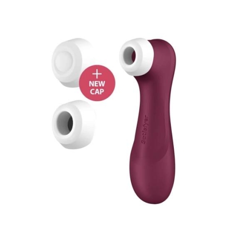 Satisfyer Pro 2 Gen3 - stimulátor klitorisu na vlny - nabíjateľný - červený