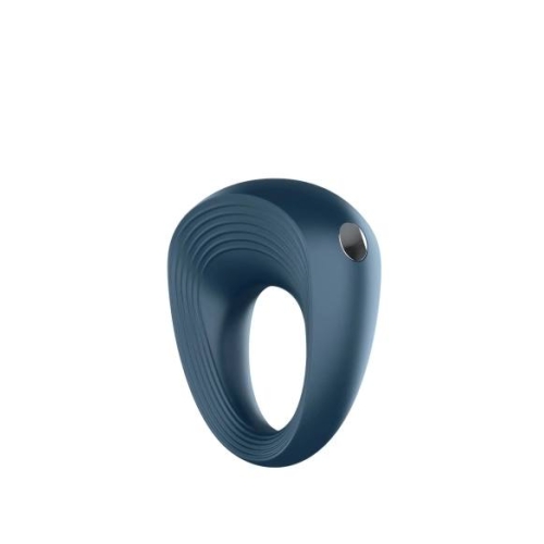 Satisfyer Power Ring - vibračný erekčný krúžok - vodotesný - sivý