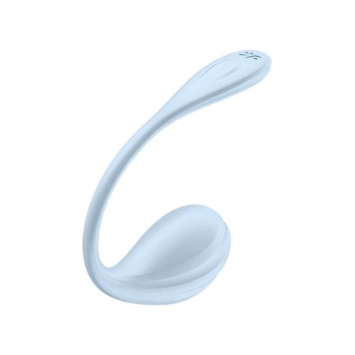 Satisfyer - vibračné vajíčko s aplikáciou - modré