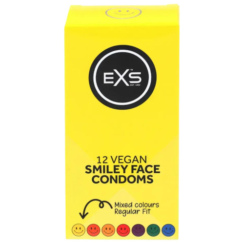 EXS Smiley Face Regular kondómy 12 ks
