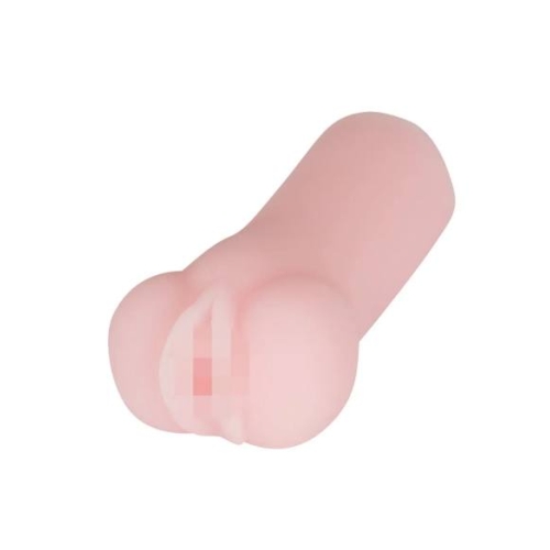 Szuper rugalmas - masturbátor mini vagína - realistická - naturálna farba