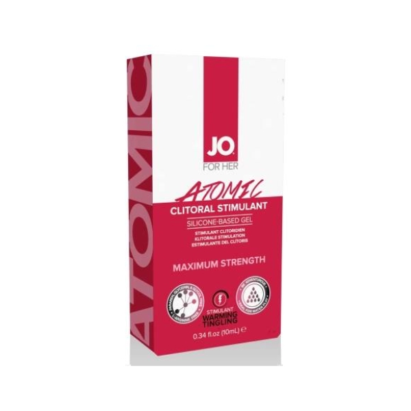 JO ATOMIC - stimulačný gél na klitoris pre ženy - 10ml