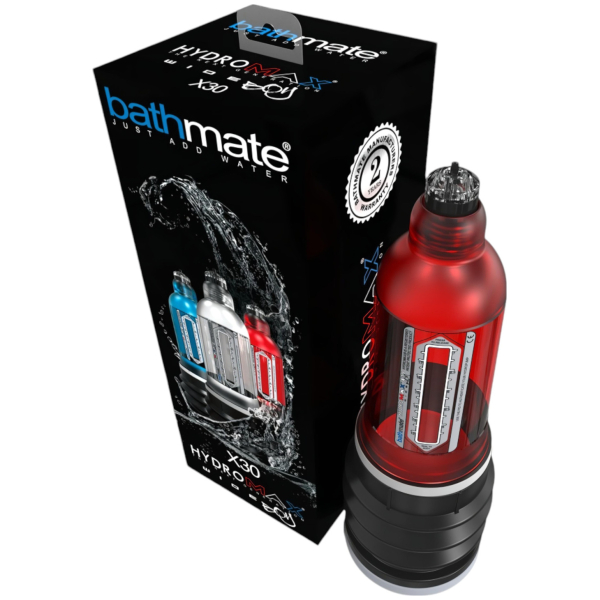 Bathmate Hydromax 7 Wide - Hydro čerpadlo (červené)