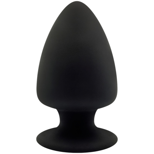 Silexd M - análny kolík ohybný - 11 cm - čierny