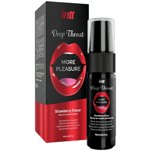 intt Deep throat Oral sex spray Strawberry 12 ml