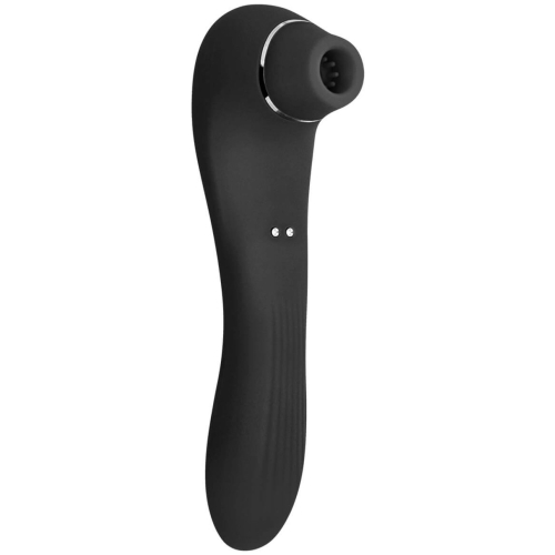 Smoooch Black Suction 2v1 stimulátor a vibrátor