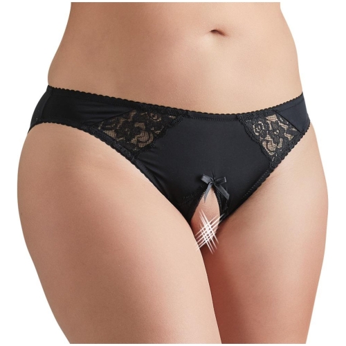 Cottelli Curves nohavičky - čierne: 2XL