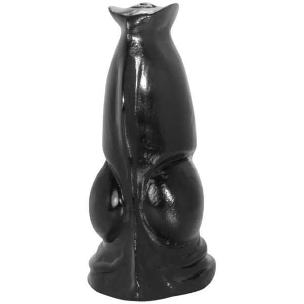 AnimHole Wolf - dildó v tvare penisu vlka - 21 cm - čierne