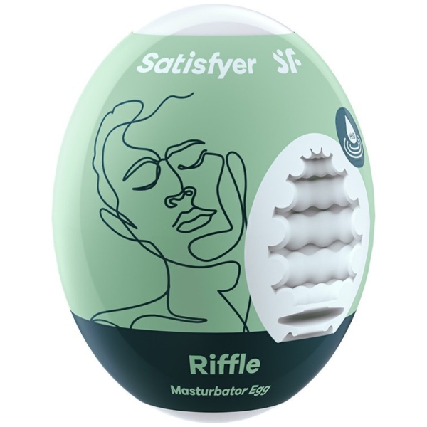 Satisfyer Masturbátor Egg Single riffle