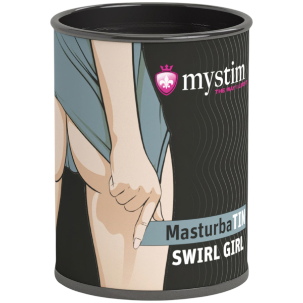 Mystim - masturbátor pre mužov - vlnitý povrch - biely