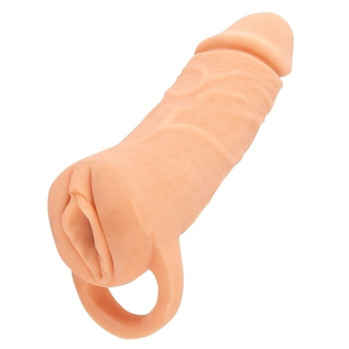 Nature Skin 2 in 1 Extension + Masturbator Medium
