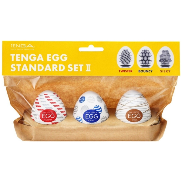 TENGA Egg masturbátory Standard set 2