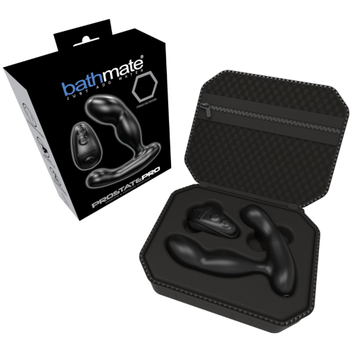 Bathmate Prostate Pro - akumulátorový vibrátor na prostatu (strieborný)
