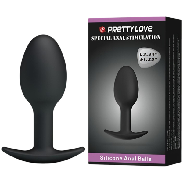 Pretty Love - análny dildo - čierne