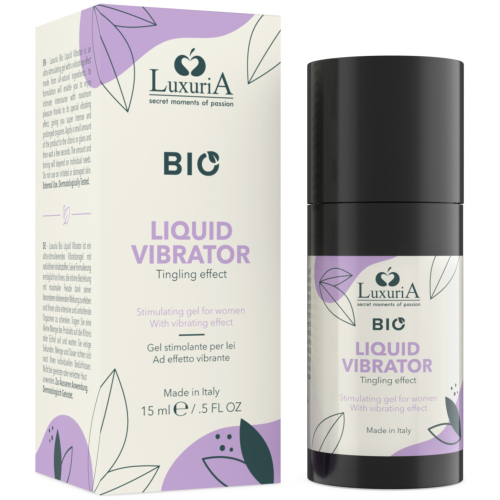 Intimateline Luxuria BIO - tekutý vibračný gél pre ženy (15 ml)
