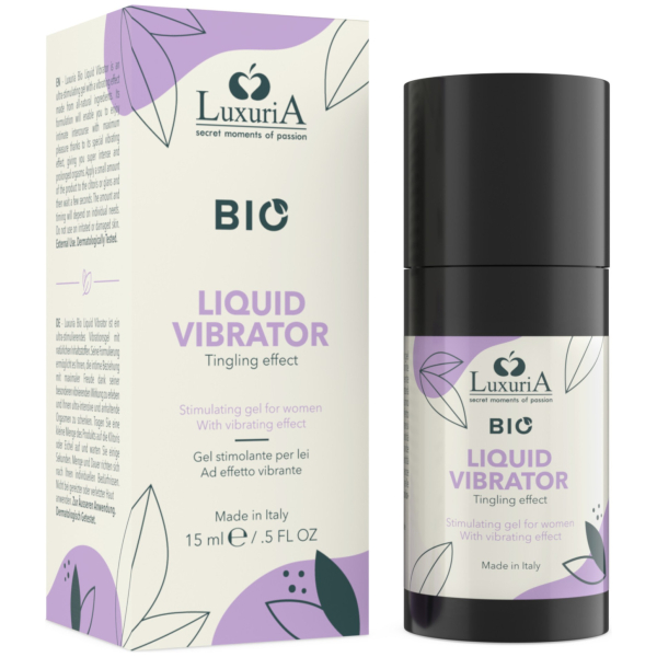 Intimateline Luxuria BIO - tekutý vibračný gél pre ženy (15 ml)