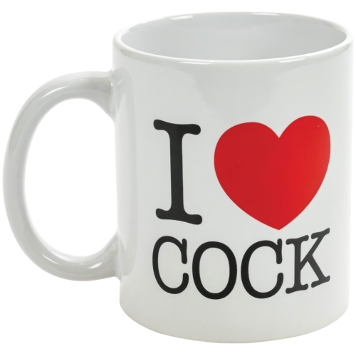 I Love Cock - hrnček