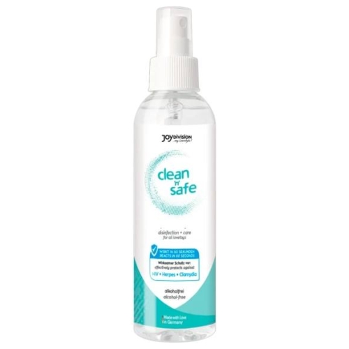 JoyDivision Clean Safe - dezinfekčný a čistiaci sprej - 200 ml