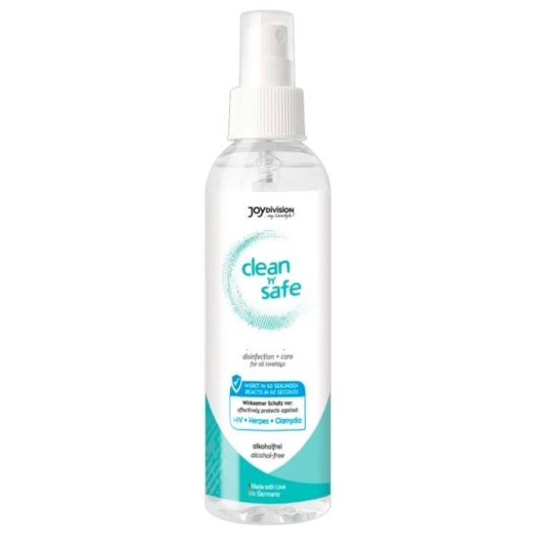 JoyDivision Clean Safe - dezinfekčný a čistiaci sprej - 200 ml