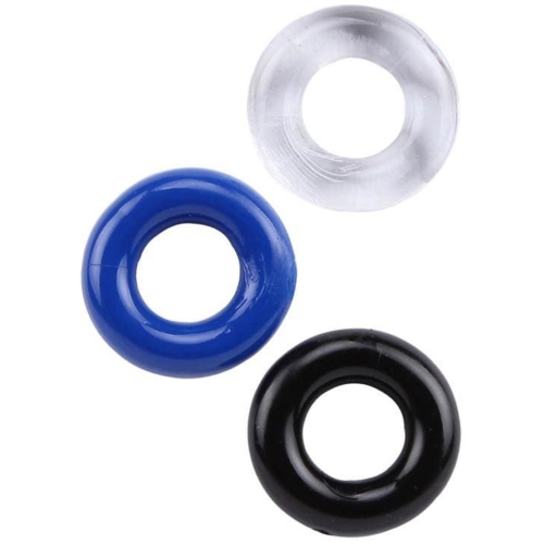 Donut Rings Erekčné krúžky nevibračné 3 ks
