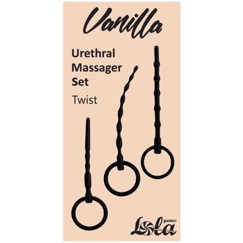 Sada uretrálních masážních sond Vanilla Twist