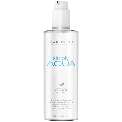 Wicked Simply Aqua Lubrikačný gél 120 ml