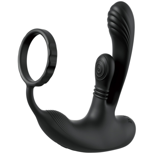 Anal Fantasy Ass-Gasm IntiMotion - análny a prostatický vibrátor (čierny)